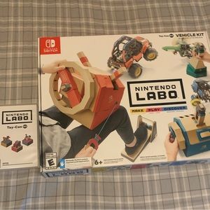 Nintendo labo with game chip for Nintendo switch